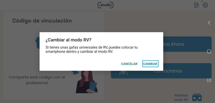 3. Cómo utilizar la configuración en Amelia para smartphone 5 [ES]