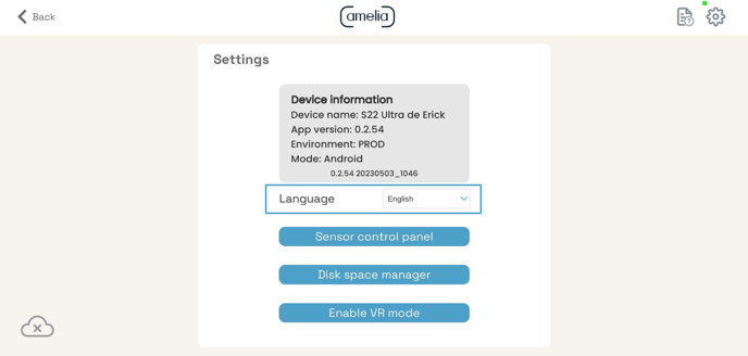 3. How to use the settings in Amelia for smartphones 2 [EN]